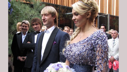 Yana Rudkovskaya și Evgeny Plushchenko au jucat nunta 1