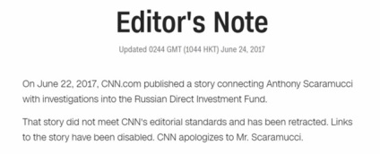 Legea timpului - jurnaliștii cnn concediați pentru fals - știri despre Rusia ()