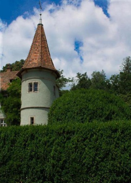 Castelul Schoenborn, descrierea Transcarpatiei, istorie