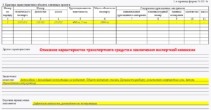 Actul de ștergere a vehiculelor (os-4a) - forma formularului 0306004, eșantionul de umplere, cu excepția