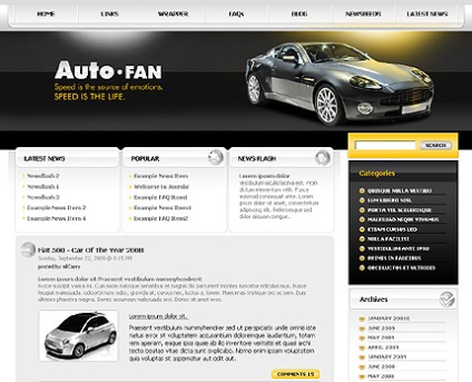 Șabloane auto pentru wordpress - teme gratuite și premium