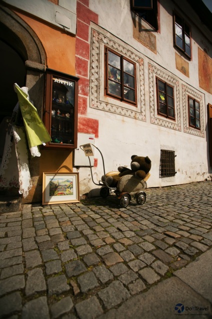 Cesky Krumlov și atracțiile sale, fotografie