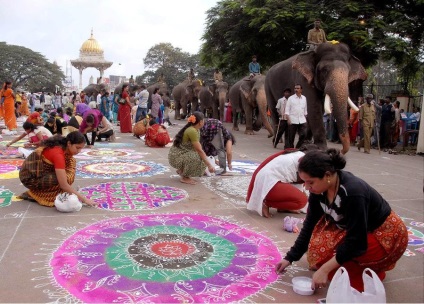 Ce este mandala, india este dragostea mea