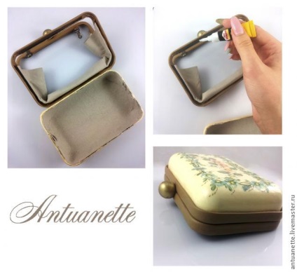 Decoupage pe ambreiaj-box, sau cât de simplu de creat un accesoriu unic - târgul de masterat -