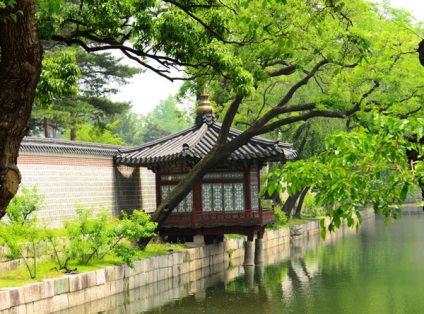 Gyeongbokgung Palace, Szöul, Dél-Korea leírása, fotó, hol található a térkép, hogyan juthat el a szálloda