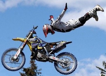 Majestatea sa este freestyle, motocross russia