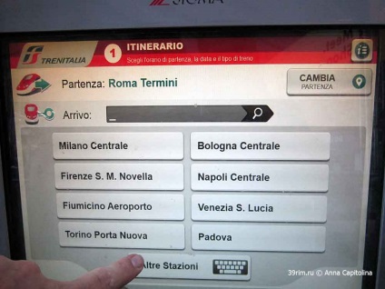 Hogyan vásárolhatok vasúti jegyeket a repülőtérről Róma és más célpontok nélkül
