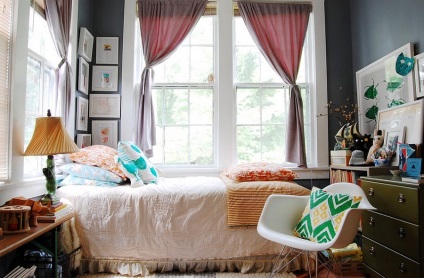 Cum să decorezi un dormitor într-un stil eclectic - fotografii și exemple