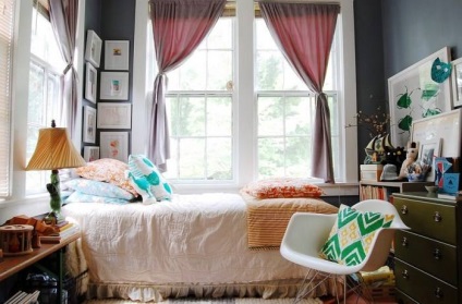 Cum să decorezi un dormitor într-un stil eclectic rafinat