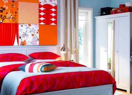 Ce culoare să alegeți pentru recomandările dormitorului și mai mult de 150 de fotografii sortate după culoare, design viu