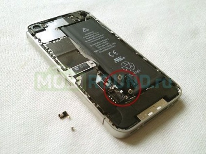 Cum de a dezasambla iphone 4s, parsarea completa a iphone 4s