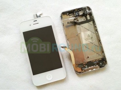 Cum de a dezasambla iphone 4s, parsarea completa a iphone 4s