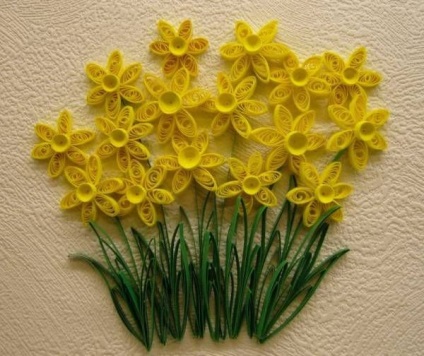 Cum sa faci daffodils in tehnica quilling