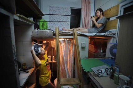 Capsule apartamente China cum să supraviețuiască pe 4 metri pătrați