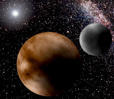 Pluton planeta pitic, asteroizi, comete, meteoriți