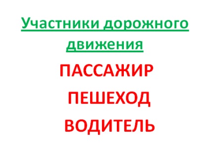 O oră de clasă pe tema utilizatorilor drumurilor