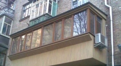 Aer condiționat pe balcon cu vitralii 2 opțiuni de instalare