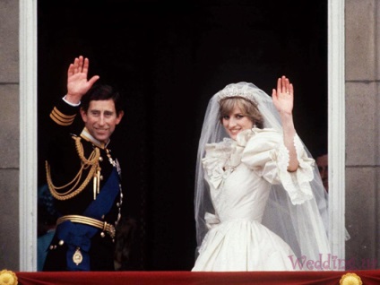 Nunta regală a prințesei Diana