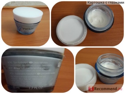 Crema de față vichy aqualia lumină termică hidratantă 48 de ore - 