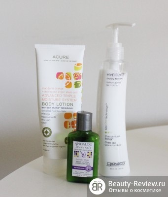 Creme de corp cu: - organice acurate, giovanni, andalou naturalals, recenzii despre produse cosmetice