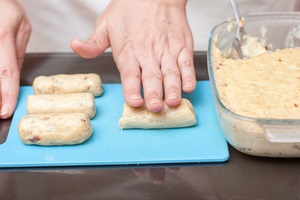 Croseturi de pui cu brânză (croquetas de pollo y queso) rețetă pas cu pas cu fotografii