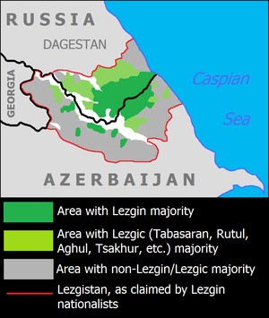 Lezgins în Azerbaidjan