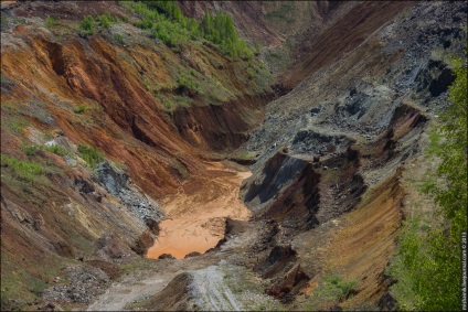 Groapa Mednorudyansk - minele Uralilor