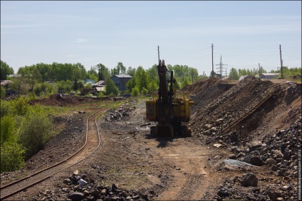 Groapa Mednorudyansk - minele Uralilor