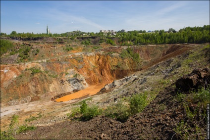 Groapa Mednorudyansk - minele Uralilor