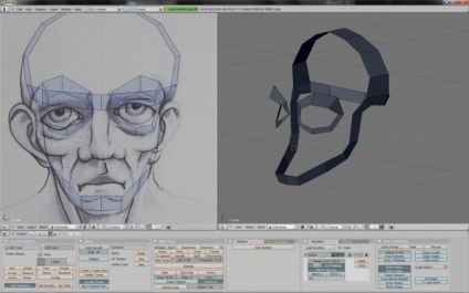 Моделювання голови персонажа в blender
