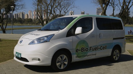 Nissan a dezvoltat un sistem de celule de combustibil care utilizează bioetanol