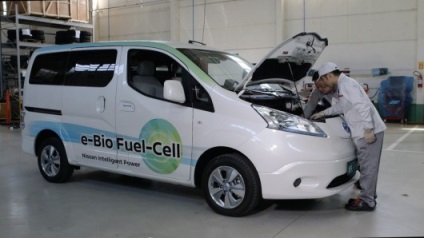 A Nissan olyan üzemanyagcellás rendszert fejlesztett ki, amely bioetanolt használ
