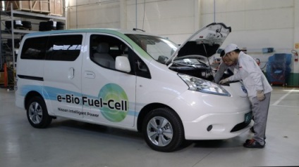 Nissan a dezvoltat un sistem de celule de combustibil care utilizează bioetanol