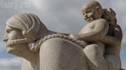 Norvegia, Oslo, Parcul Sculptura Wigeland 40 de ani de viață a unui maestru în căutarea unor emoții reale (28