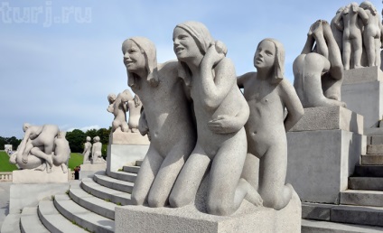 Norvegia, Oslo, Parcul Sculpturilor Wigeland 40 de ani de viață a unui maestru în căutarea unor emoții reale (28