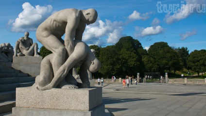 Norvegia, Oslo, Parcul Sculpturilor Wigeland 40 de ani de viață a unui maestru în căutarea unor emoții reale (28