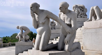 Norvegia, Oslo, Parcul Sculptura Wigeland 40 de ani de viață a unui maestru în căutarea unor emoții reale (28