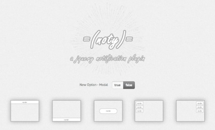 Noty - jquery-plugin pentru crearea de notificări pe site