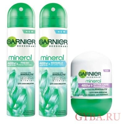 Privire de ansamblu a deodorantului de la garnier tipurile și recenziile sale