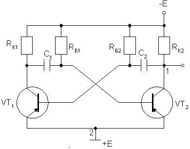 Principalele caracteristici ale multivibratorului