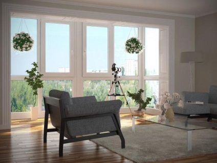 Design panoramic al balconului, argumente pro și contra, izolare