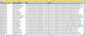 Parser grup membri facebook - descărcați și testați acum, datacol