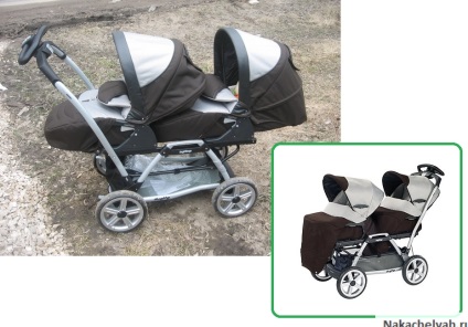 Peg perego duette (peg-perego duet) az ikrek és a nyaralók babakocsijának áttekintése