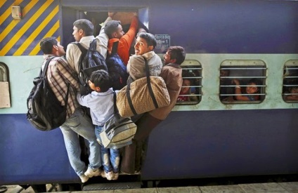 Trenurile din India sunt așa cum este, sau ce este un papuci