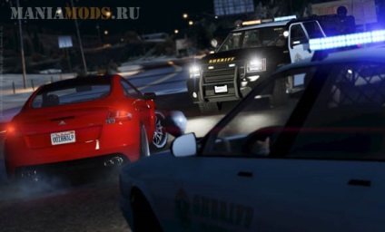 Poliția și nivelul de căutare în gta 5 - Grand Theft Auto 5