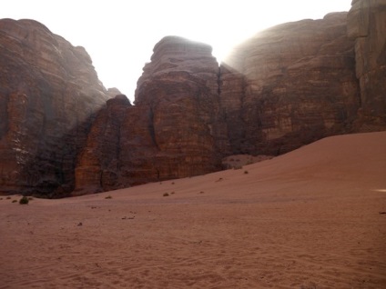 Desert wadi berbec, Iordania - safari în valea lunară