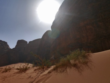 Desert wadi berbec, Iordania - safari în valea lunară