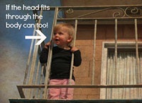 Copilul de pe balcon