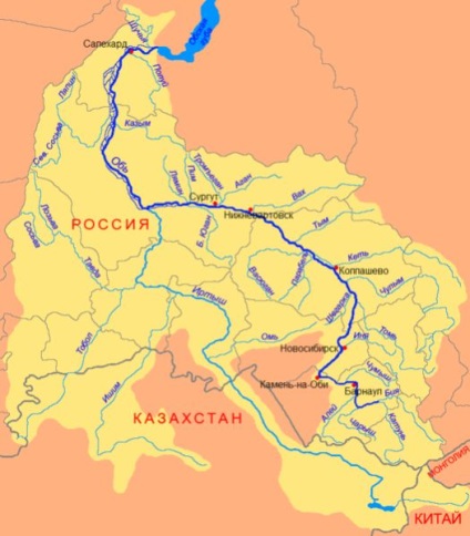 Râul ob (bazinul Mării Kara)