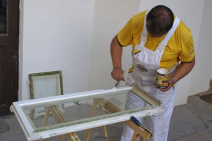 Restaurarea ferestrelor din lemn - materiale, unelte și ordinea execuției lucrărilor